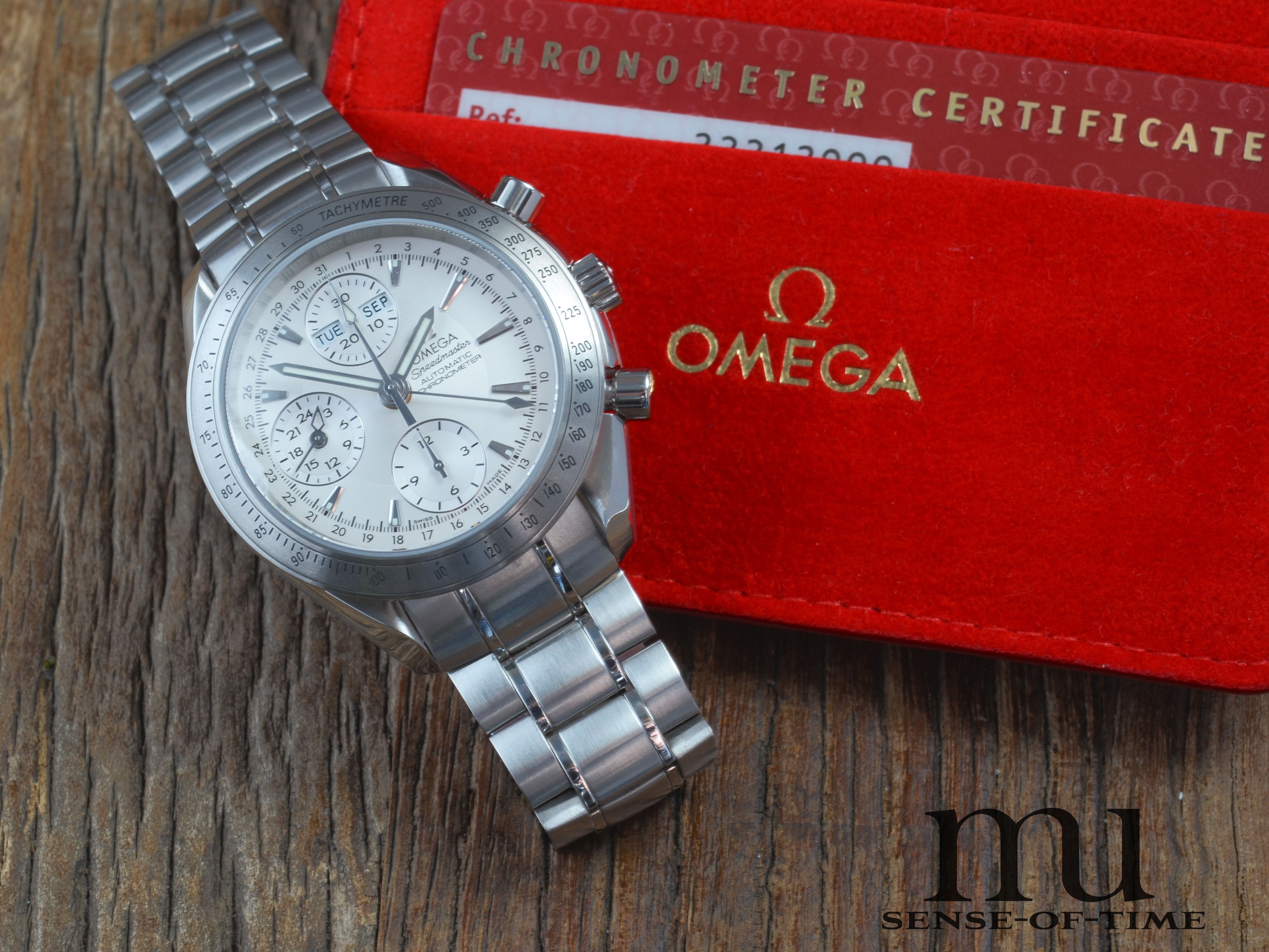 omega speedmaster day date chronometer