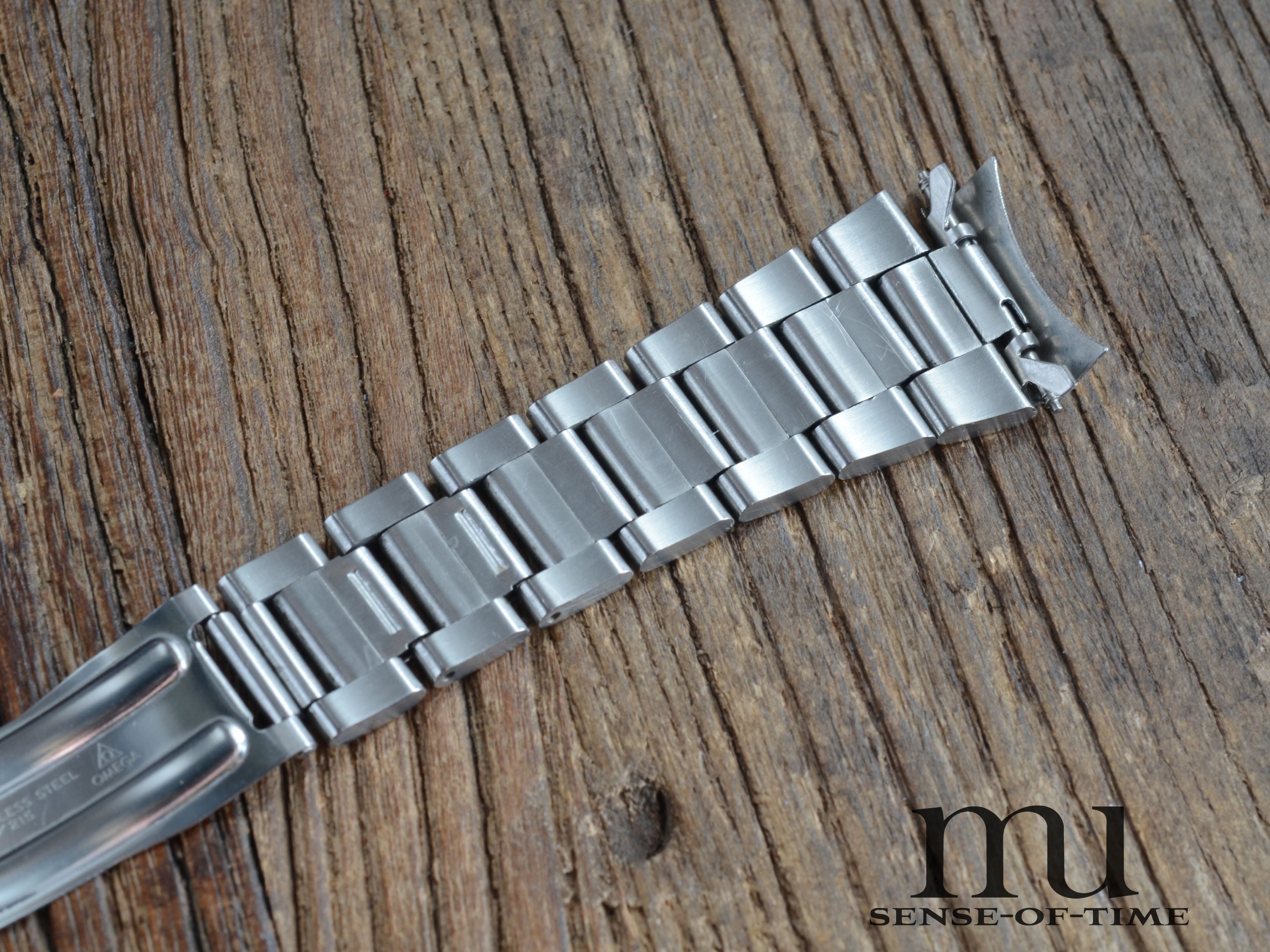 Zubehör: Omega Seamaster Stahlband Bracelet 20mm 1181/215