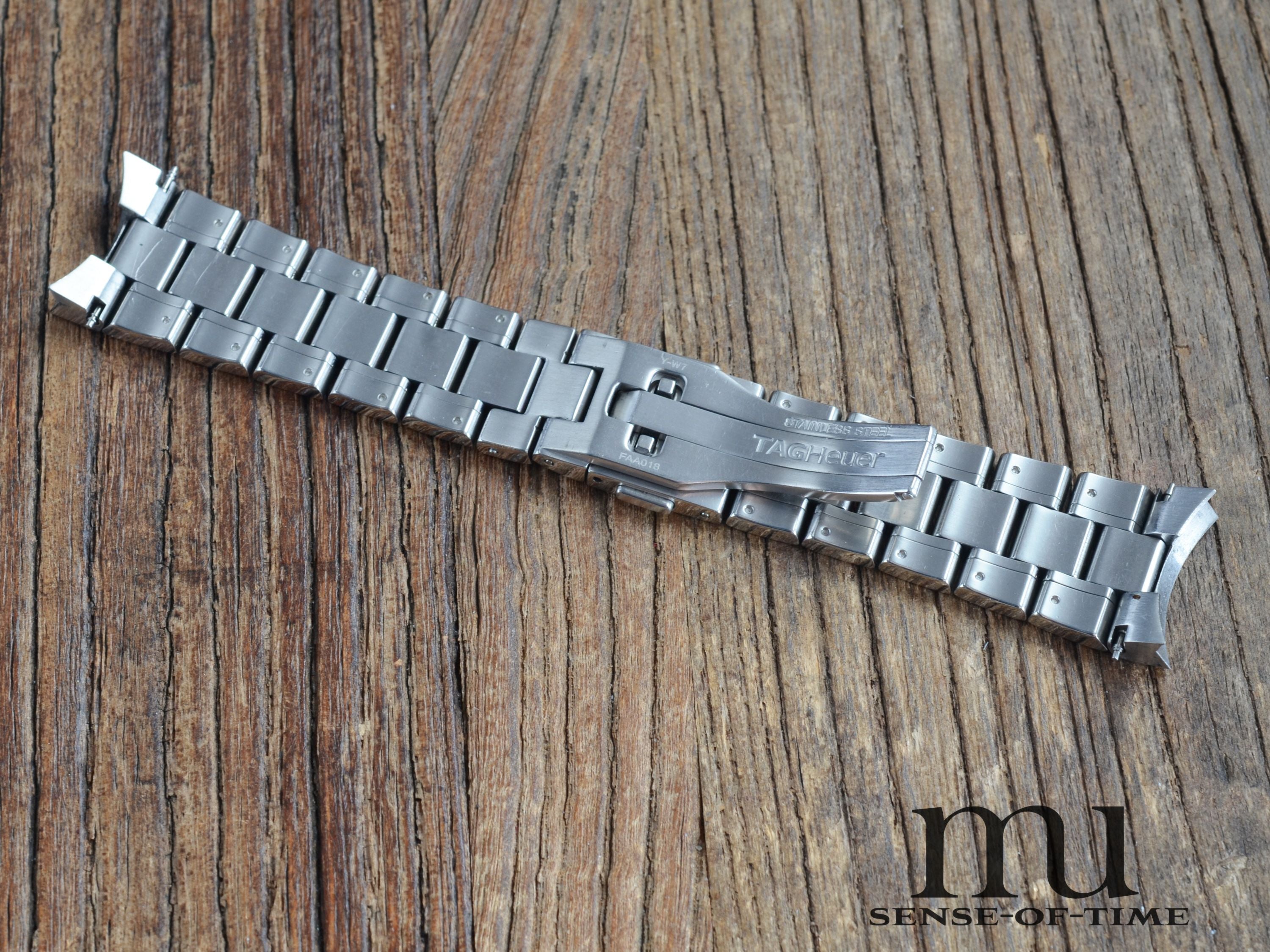 Zubehör: TAG Heuer Carrera Stahlband Bracelet, 20mm, Ref.: FAA018