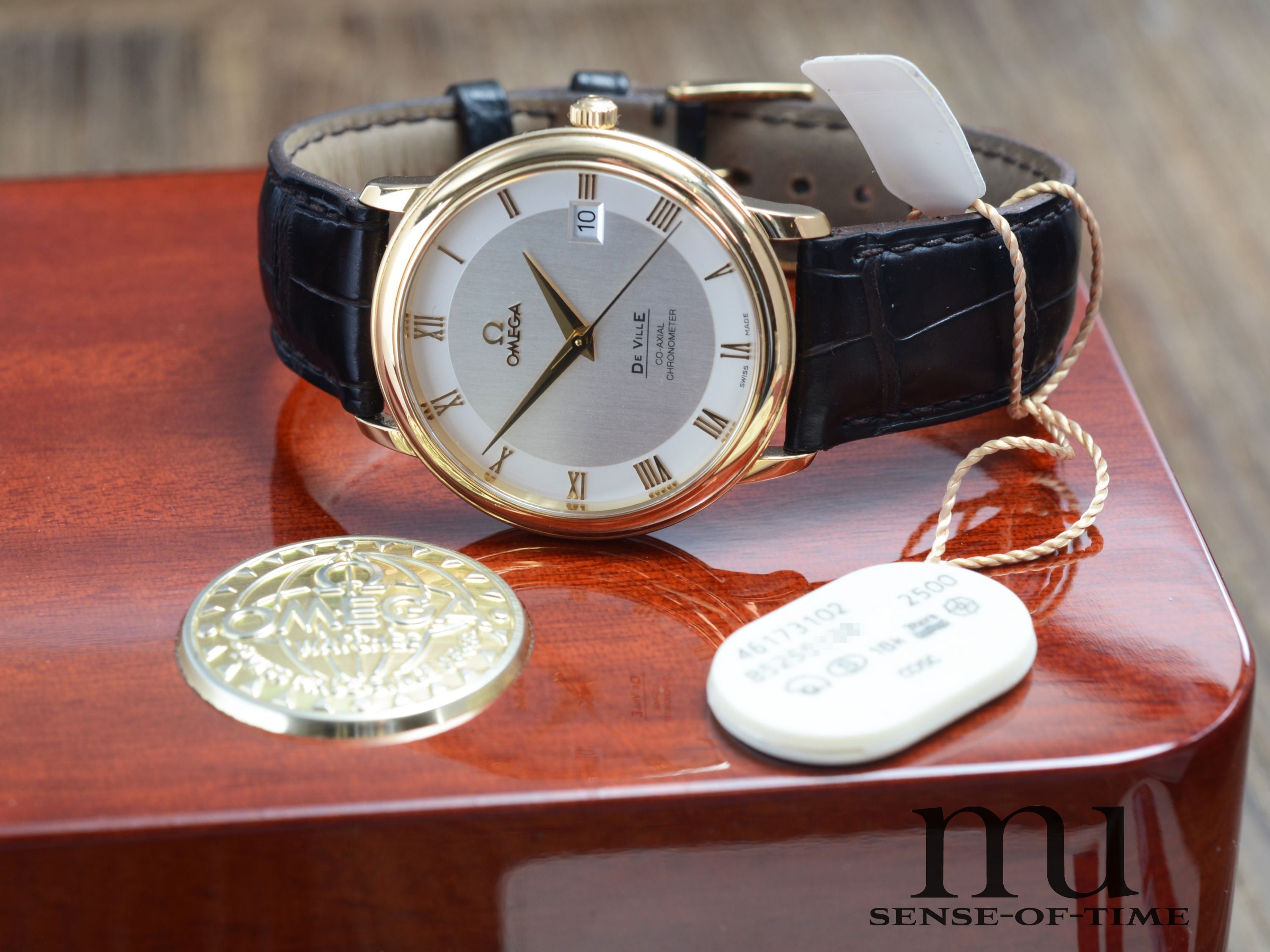 Omega deVille 18kt Gold Co-Axial Chronometer